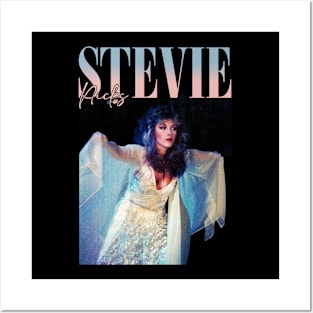 Stevie Nicks Rock Retro 2024 Posters and Art